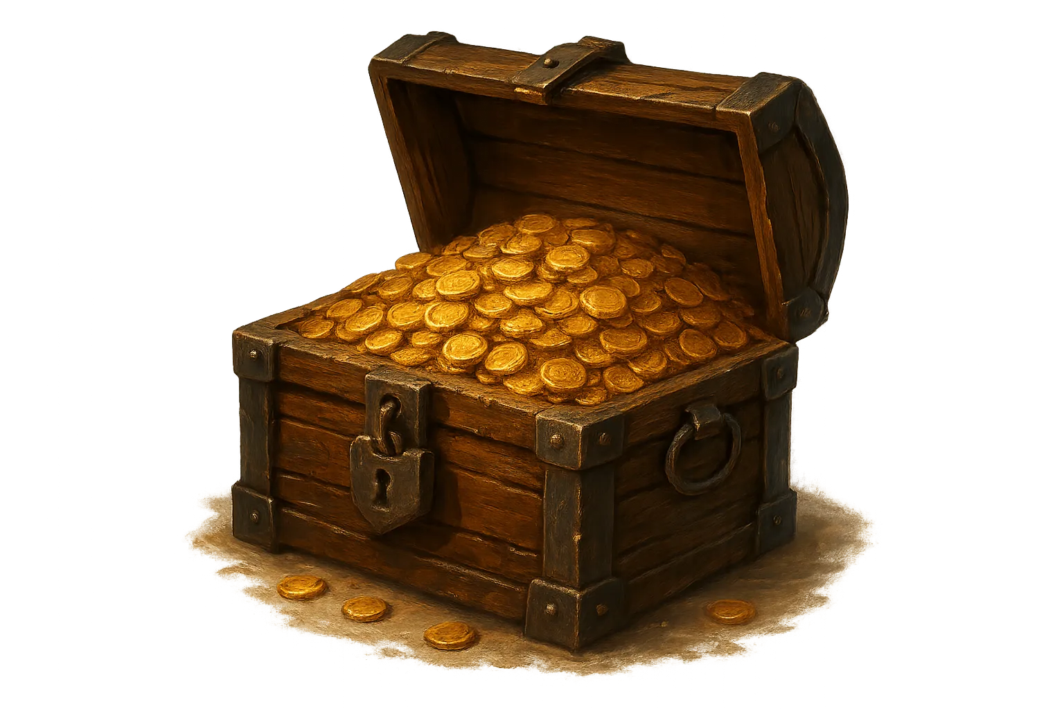 Overflowing Treasure Chest